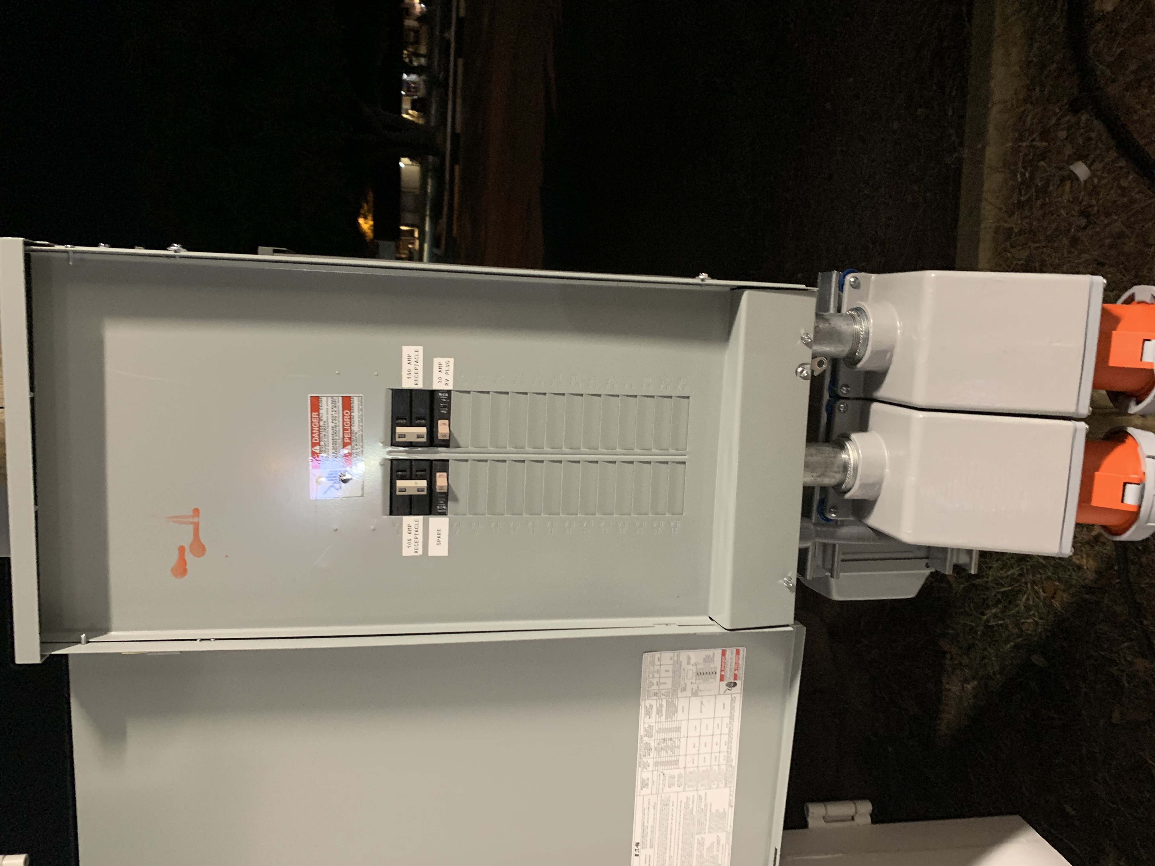 Commercial panel installation